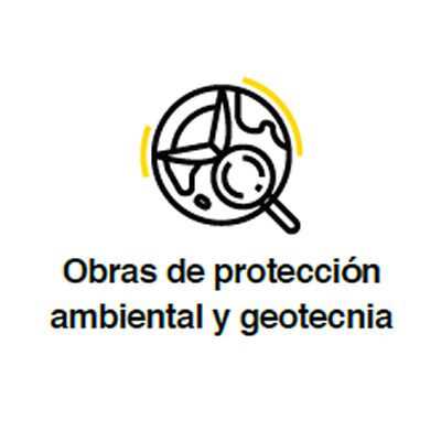 Obras de protección ambiental y geotecnia