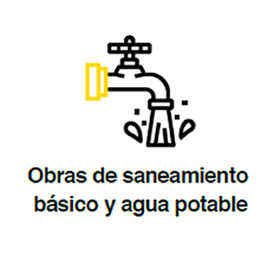 Obras de saneamiento básico y agua potable